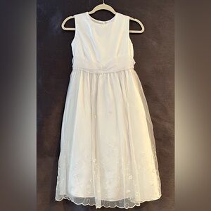 Elegant Cream Kids Dress
